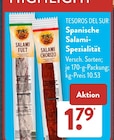 Salami Fuet von Tesoros del Sur im aktuellen ALDI SÜD Prospekt für 1,79 €