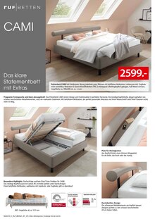 Bett im Zurbrüggen Prospekt "Ruf Betten Spezial" mit 8 Seiten (Oldenburg)