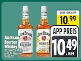Whisky im EDEKA Prospekt Bourbon Whiskey von Jim Beam im aktuellen EDEKA Prospekt für 10,49 €