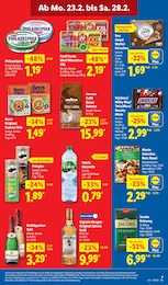 Lidl Wasser im Prospekt 