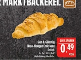 Nuss-Nougat Croissant Angebote von Gut & Günstig bei Marktkauf Fürth für 0,49 €