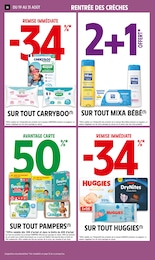 Offre Pampers dans le catalogue Intermarché du moment à la page 36