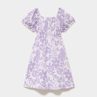 La Halle Paris - Promo Robe smockée manches courtes évasée parme fille Promo Robe smockée manches courtes évasée parme fille à 12,99 € dans le catalogue La Halle à Paris