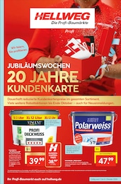 Hellweg Prospekt "Die Profi-Baumärkte" für Werder, 20 Seiten, 07.10.2024 - 12.10.2024