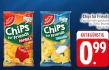 Chips for Friends im Angebot bei EDEKA in Straubing Chips for Friends Angebote von Gut & Günstig bei EDEKA Straubing für 0,99 €
