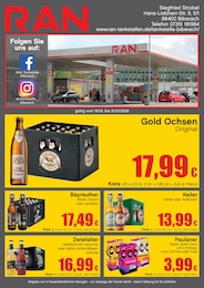 Aktueller RAN Tankstellen Prospekt für Bad Schussenried: RAN mit 2} Seiten, 16.03.2026 - 31.03.2026
