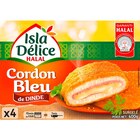 Cordons bleus de dinde halal surgelés - ISLA DÉLICE en promo chez Carrefour Market Cordons bleus de dinde halal surgelés - ISLA DÉLICE dans le catalogue Carrefour Market