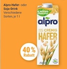 Hafer-Drink Angebote von Alpro bei GLOBUS Herne
