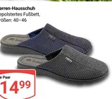 Herren-Hausschuh im Angebot bei GLOBUS in Amberg Herren-Hausschuh Angebote bei GLOBUS Amberg für 14,99 €