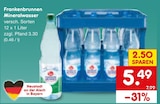 Mineralwasser Angebote von Frankenbrunnen bei Netto Marken-Discount Ingolstadt für 5,49 €