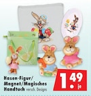 Hasen-Figur/ Magnet/Magisches Handtuch im aktuellen Mäc-Geiz Prospekt