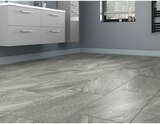 Carrelage de sol intérieur "North Stone" gris anthracite - l. 31 x L. 62 cm en promo chez Brico Dépôt Carrelage de sol intérieur "North Stone" gris anthracite - l. 31 x L. 62 cm dans le catalogue Brico Dépôt