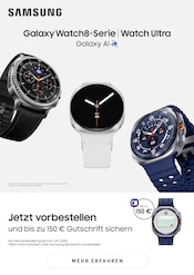 Aktueller Samsung Berlin Prospekt "Samsung Galaxy Watch8 - Serie | Watch Ultra" mit 1 Seite