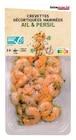 Crevettes ASC à poêler ail & persil - INTERMARCHE dans le catalogue Intermarché Super