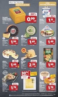 Käse im combi Prospekt "Markt - Angebote" mit 33 Seiten (Paderborn)