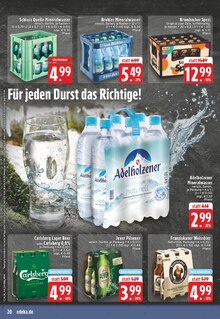 Mineralwasser im EDEKA Prospekt "Aktuelle Angebote" mit 28 Seiten (Düsseldorf)