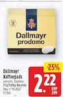 Kaffeepads von Dallmayr im aktuellen E center Prospekt