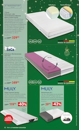 Matratzen Concord Kissen im Prospekt 