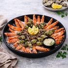 Plateau fruits de mer à Carrefour dans Marcolès