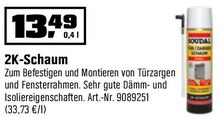 2K-Schaum bei OBI in Mannheim 2K-Schaum im Angebot bei OBI Mannheim für 13,49 €