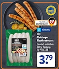 Thüringer Rostbratwurst von BBQ für 3,79 € bei ALDI SÜD im Angebot Thüringer Rostbratwurst von BBQ im aktuellen ALDI SÜD Prospekt