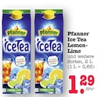 Ice Tea Lemon-Lime von Pfanner im aktuellen E center Prospekt für 1,29 €