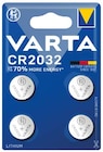 CR2032 Batterien Angebote von Varta bei Lidl Hannover für 3,99 €
