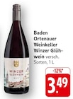 Aktuelle Glühwein Angebote bei EDEKA in Karlsruhe Aktuelles Winzer Glühwein Rot Angebot bei EDEKA in Karlsruhe ab 3,49 €