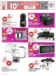 Prix et réduction Cafetière Électrique dans le prospectus Casino Supermarchés en cours Offre Cafetière Électrique dans le catalogue Casino Supermarchés du moment à la page 7