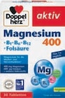 Magnesium 400 + Vitamine B1, B6, B12 + Folsäure von Doppelherz aktiv im aktuellen tegut Prospekt für 2,49 €
