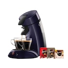 Machine à café Senseo bleu - PHILIPS en promo chez Carrefour Créteil à 49,99 €