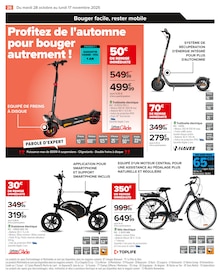Promotion Vélo dans le prospectus Carrefour, valable du 28/10/2025 au 17/11/2025 Promo Vélo dans le catalogue Carrefour du moment à la page 28