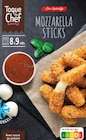 Mozzarella Sticks - TOQUE DU CHEF - Lidl à Nice Mozzarella Sticks - TOQUE DU CHEF en promo chez Lidl Nice à 1,50 €
