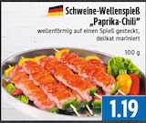 EDEKA Neustadt - Schweine-Wellenspieß Paprika-Chili Angebot im Prospekt Schweine-Wellenspieß Paprika-Chili bei EDEKA im Neustadt Prospekt für 1,19 €