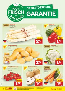 Spargel im aktuellen Netto Marken-Discount Prospekt (Saarbrücken) Spargel im Netto Marken-Discount Prospekt "Aktuelle Angebote" mit 59 Seiten (Saarbrücken)