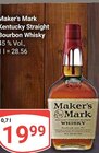 Kentucky Straight Bourbon Whisky im Angebot bei GLOBUS in Völklingen Kentucky Straight Bourbon Whisky Angebote von Maker's Mark bei GLOBUS Völklingen für 19,99 €