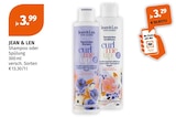 Shampoo oder Spülung Angebote von Jean & Len bei Müller Cottbus für 3,29 €