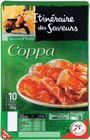 Coppa - Itinéraire des Saveurs en promo chez Intermarché Super Coppa - Itinéraire des Saveurs dans le catalogue Intermarché Super