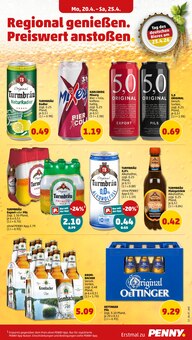 Krombacher im Penny Prospekt "Wer günstig will, muss Penny." mit 38 Seiten (Mannheim)