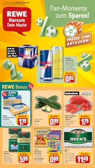 REWE Prospekt Dein Markt mit 32 Seiten