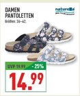 Damen Pantoletten Angebote von naturela bei Marktkauf Wuppertal für 14,99 €