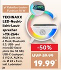 LED-Nachtlicht-Lautsprecher »TX-264« Angebote von TECHNAXX bei Kaufland Hameln für 19,99 €