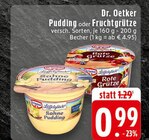 Aktuelles Sahne Pudding Angebot bei E center in Koblenz ab 0,99 €