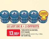 Thon entier au naturel à Supermarchés Match dans Charbes Thon entier au naturel à Supermarchés Match dans Charbes