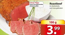 Roastbeef bei famila Nordost in Herford Roastbeef im Angebot bei famila Nordost Herford für 3,99 €