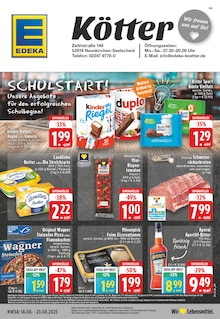 Aktueller EDEKA Prospekt (Neunkirchen-Seelscheid, 24 Seiten zum blättern EDEKA Prospekt Aktuelle Angebote mit 24 Seiten