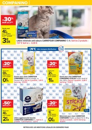 Offre Litière dans le catalogue Carrefour du moment à la page 66