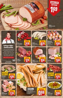 Bratwurst im REWE Prospekt "Dein Markt" mit 32 Seiten (München)
