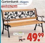 Gartenbank »Rügen« im Angebot bei Wreesmann in Cottbus Gartenbank »Rügen« Angebote bei Wreesmann Cottbus für 49,99 €