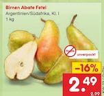 Birnen Abate Fetel für 2,49 € bei Netto Marken-Discount im Angebot Birnen Abate Fetel im aktuellen Netto Marken-Discount Prospekt